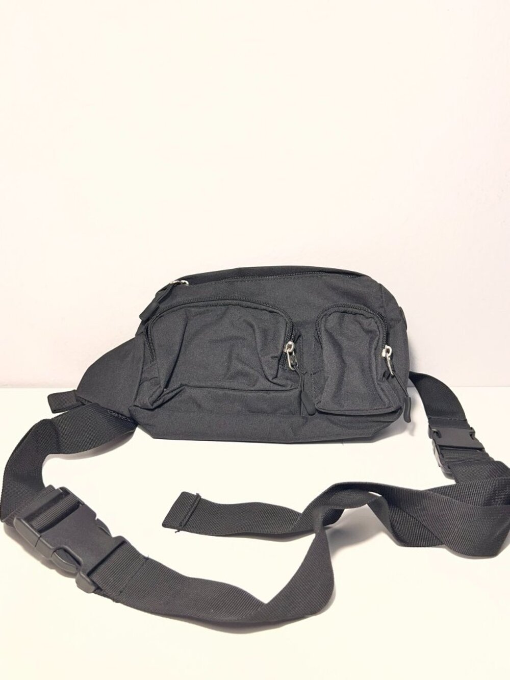 NWOT - Black Fanny Pack - With Length Extender